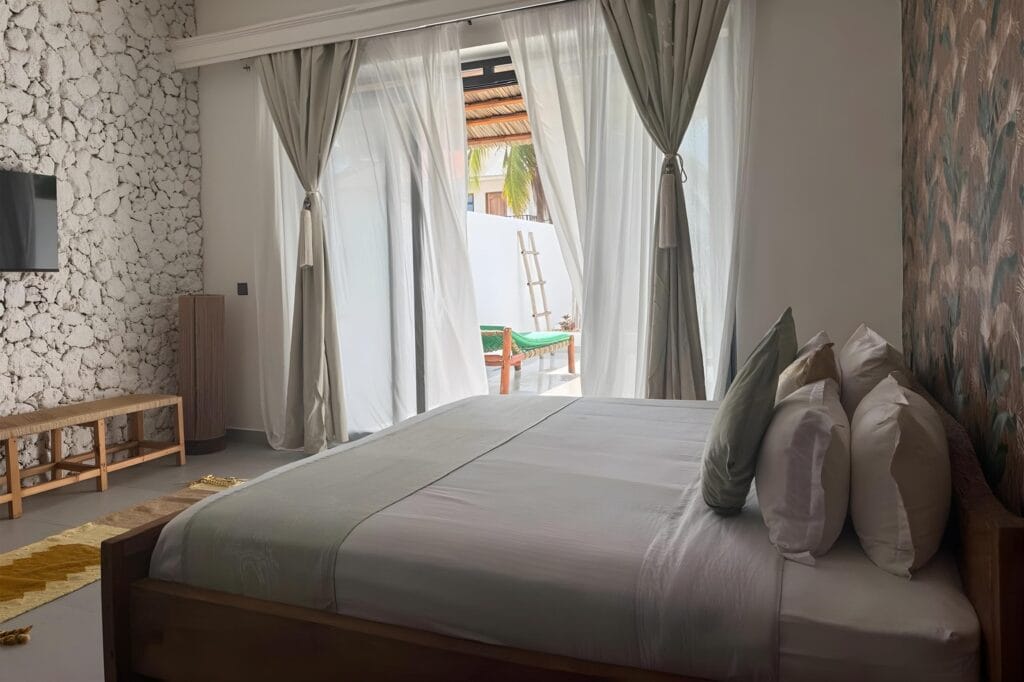 Deluxe bedroom with King Bed at ÔTALIA Hotel & Spa